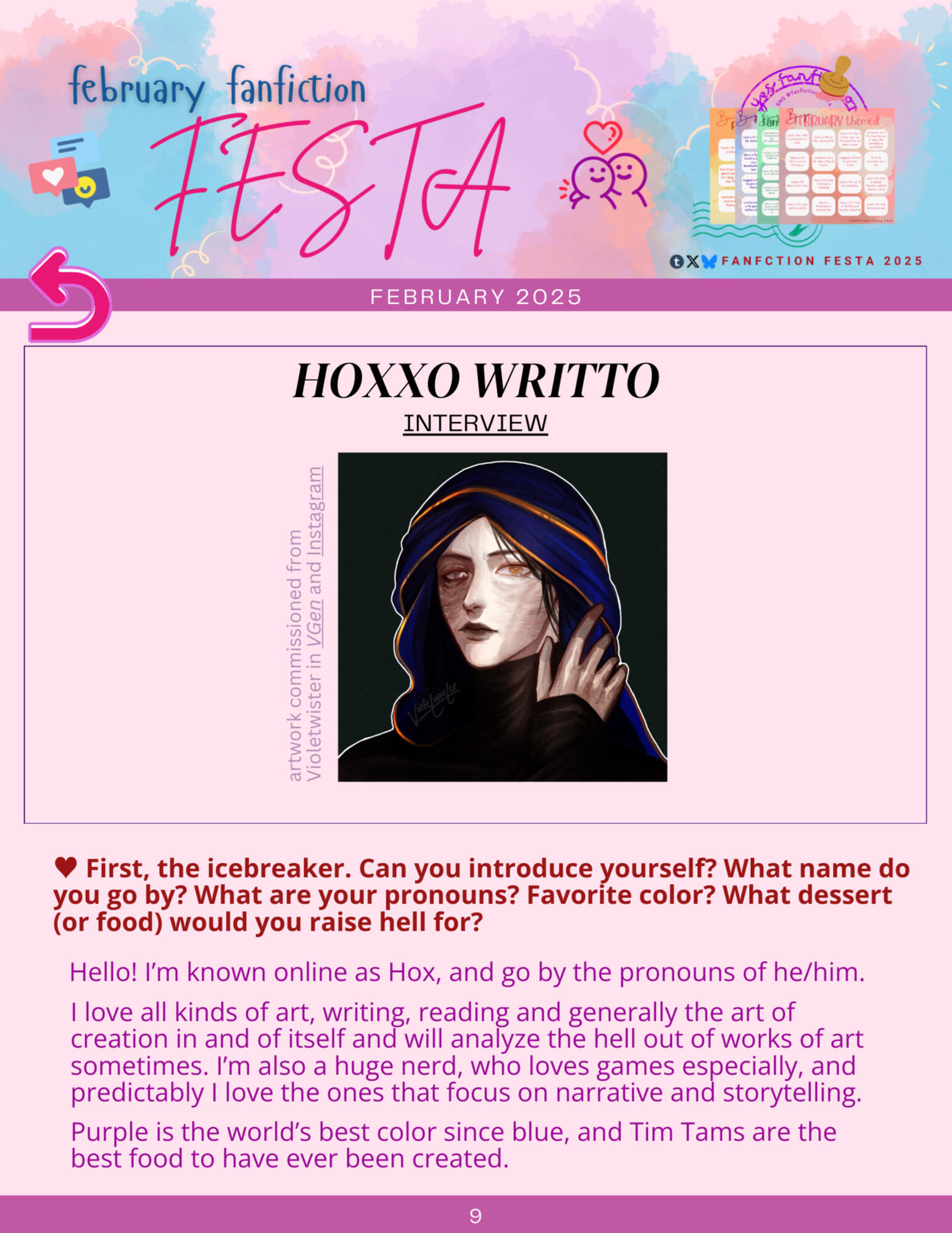 [Excerpt] Interview with Hoxxo Writto