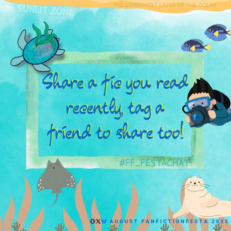 (Not actually a question): Share a fic you read recently, tag a friend to share too!