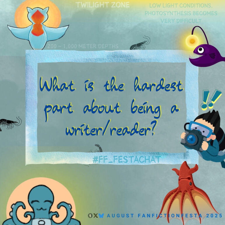 What is the hardest part about being a writer/reader?